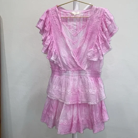 Love Shack Fancy Gwen medium mini dress